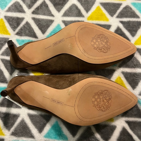 Brown Leather Pointed heeled Mules - Picture 5 of 7